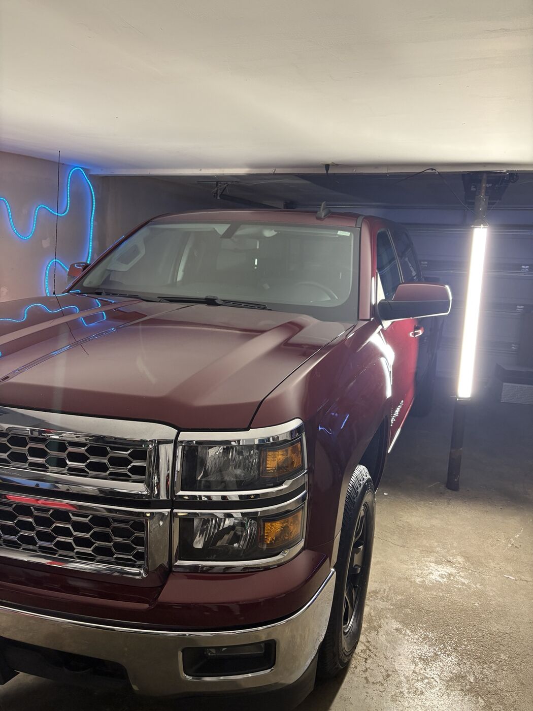 Glossy detailed Chevrolet truck
