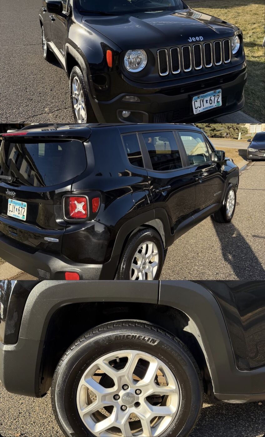 Detailed black Jeep