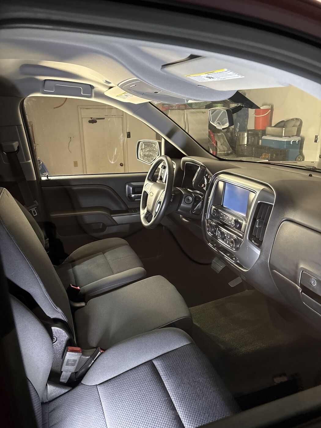 Detailed Chevrolet truck interior