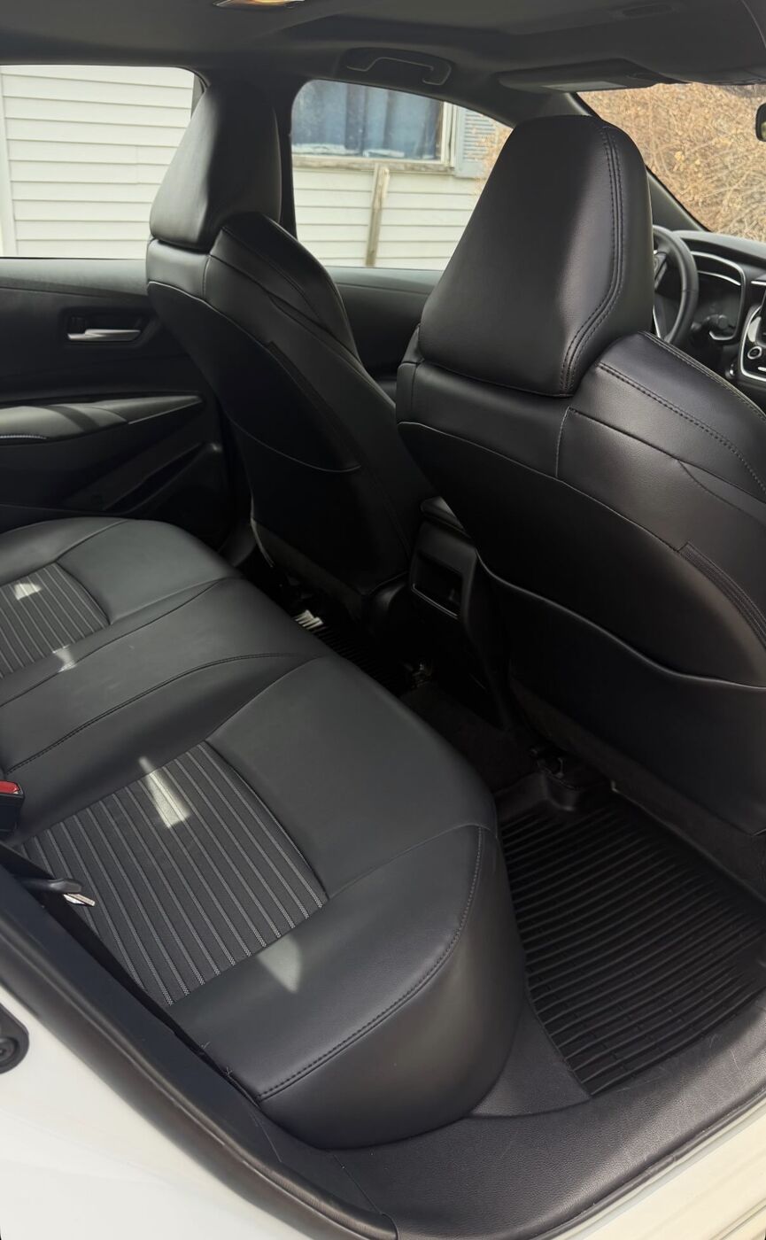 Detailed rear seating