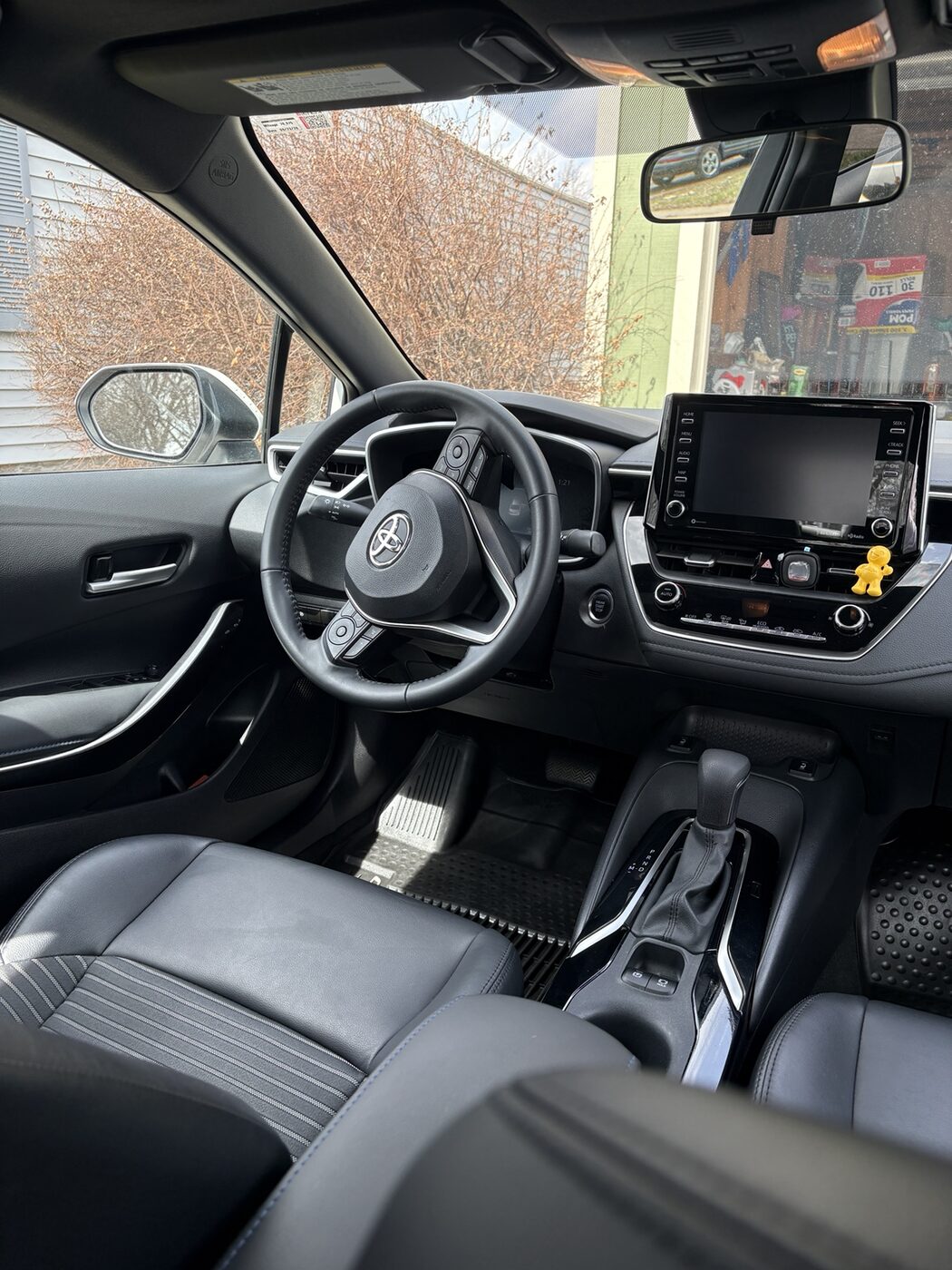 Detailed Toyota interior